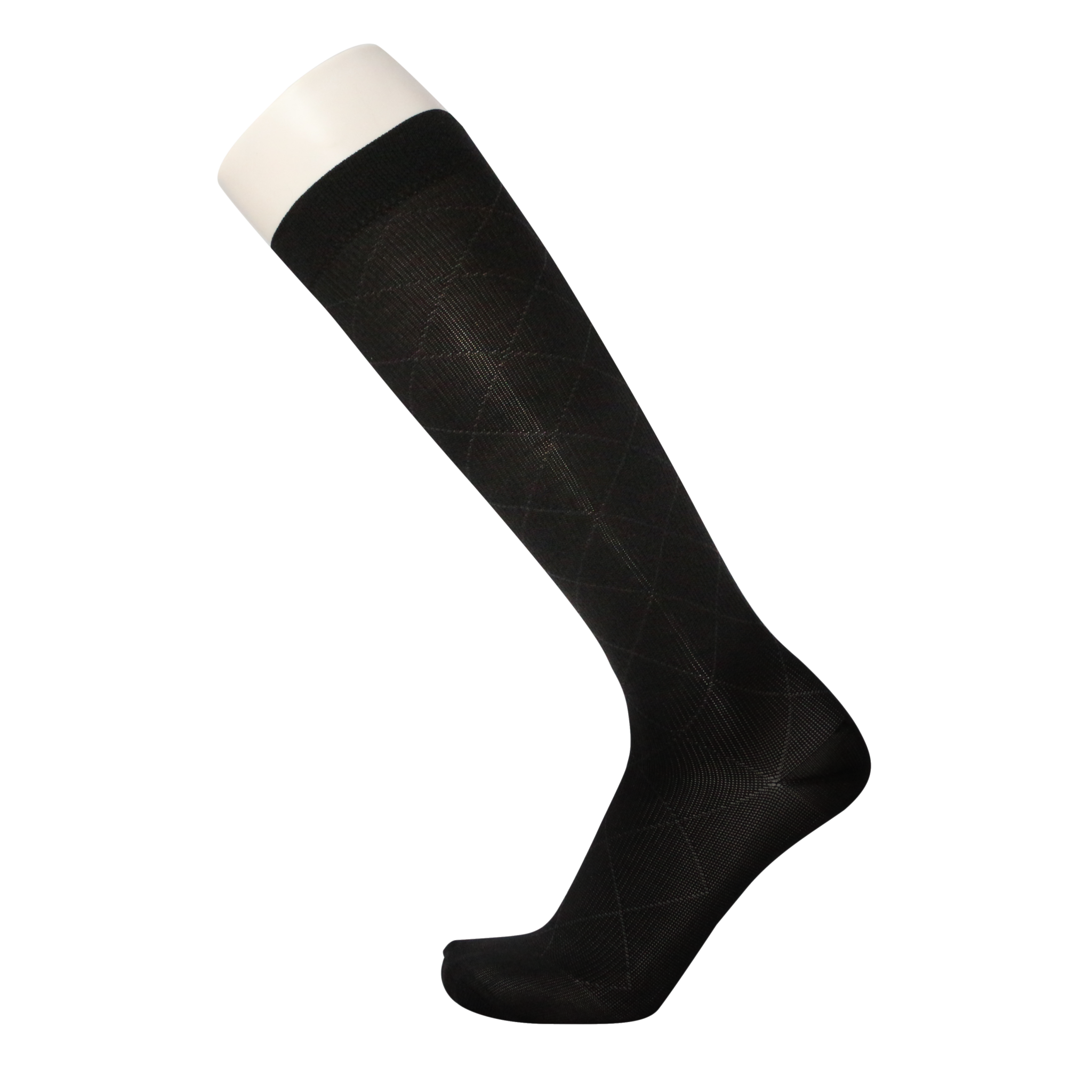 Light Compression Knee Socks 8-15mmHg For Travelling - 2 Pairs - Women