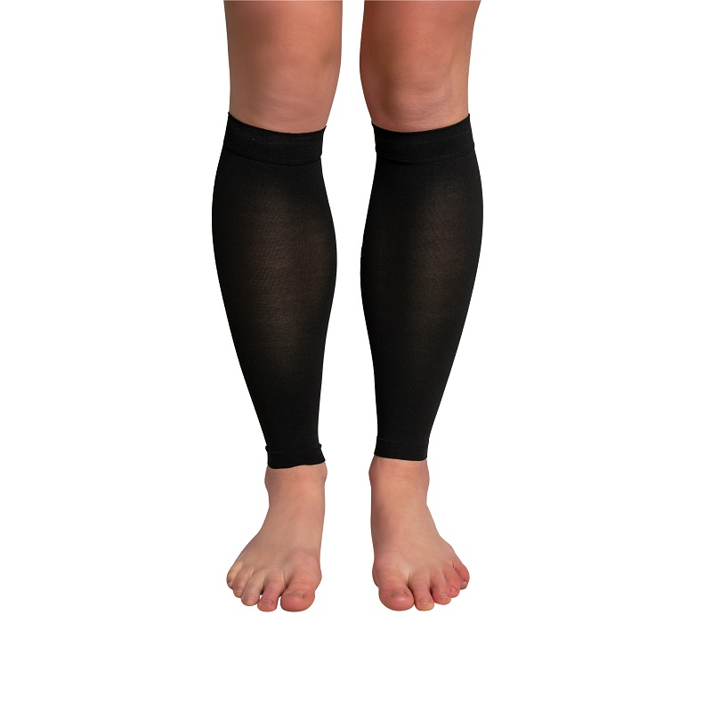Compression Stockings Socks Calf Tights with Stirrup Sleeves Skin